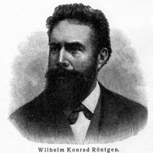 illustration of Wilhelm Röntgen